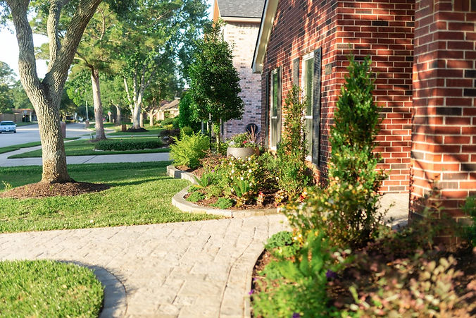 Beautiful flowerbeds and paver walkways BECK LANDSCAPING LLC.JPG
