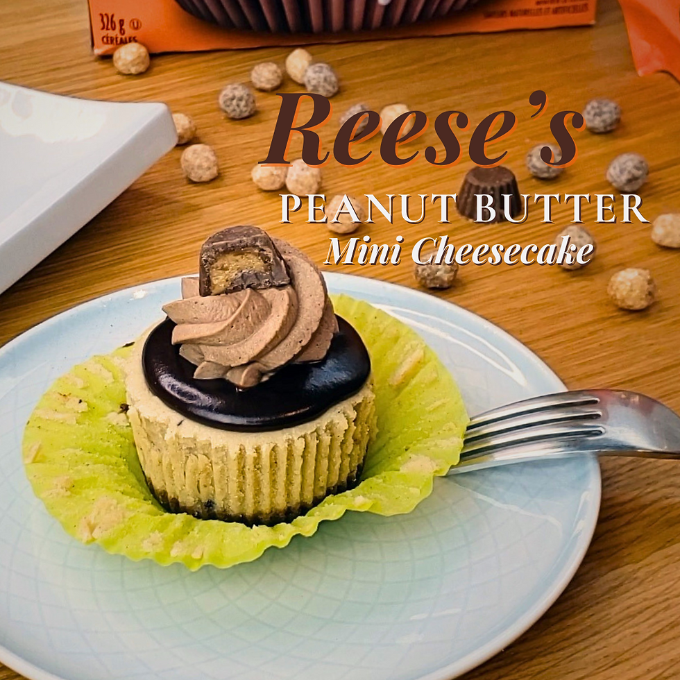 REESE'S Peanut Butter Mini Cheesecake - Youtube Live