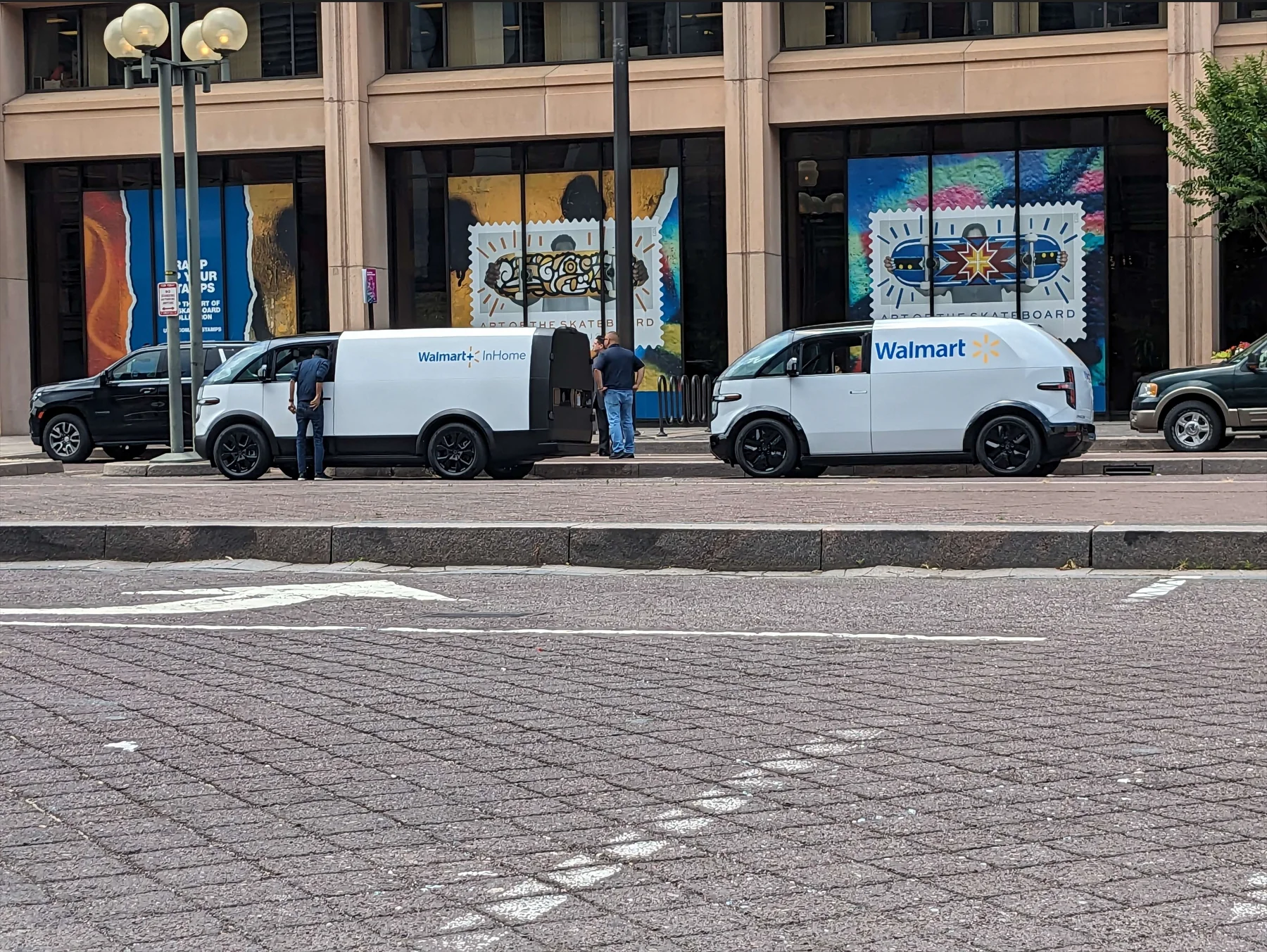 Canoo Delivery Vehicles Spotted in DC, outside of USPS HQ