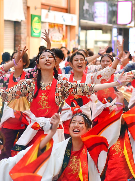 今年も行って来ました、佐世保よさこい祭り