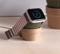 Cactus Themed Apple Watch Charging Stand | Nature Inspired