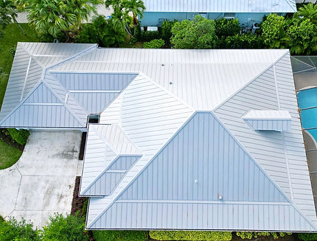24 gauge standing seam metal roof
