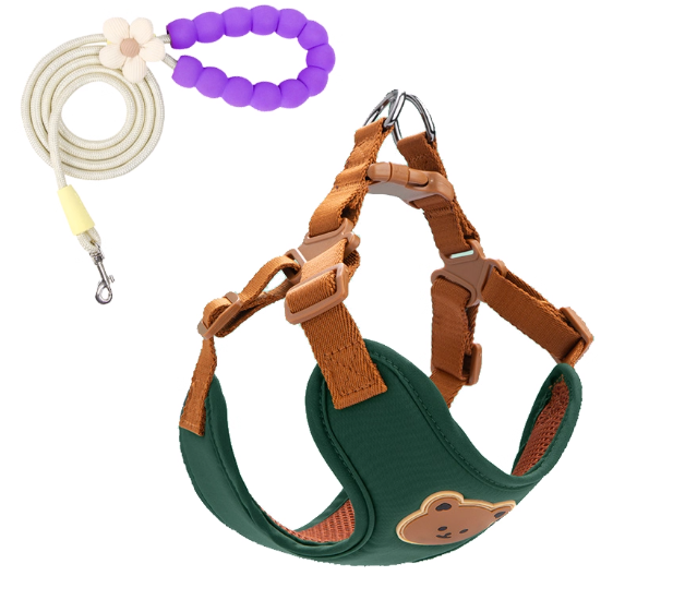 Thumbnail: Soogloo Adjustable Dog Harness and Leash