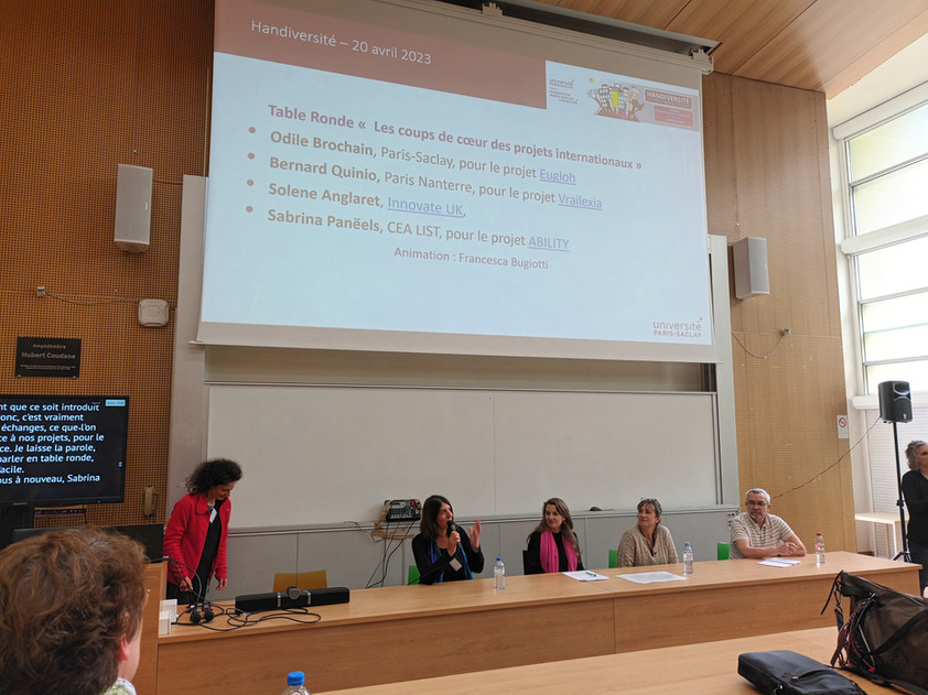 S. Panëels invited to present the ABILITY project at a panel and discuss the advantages and challenges
