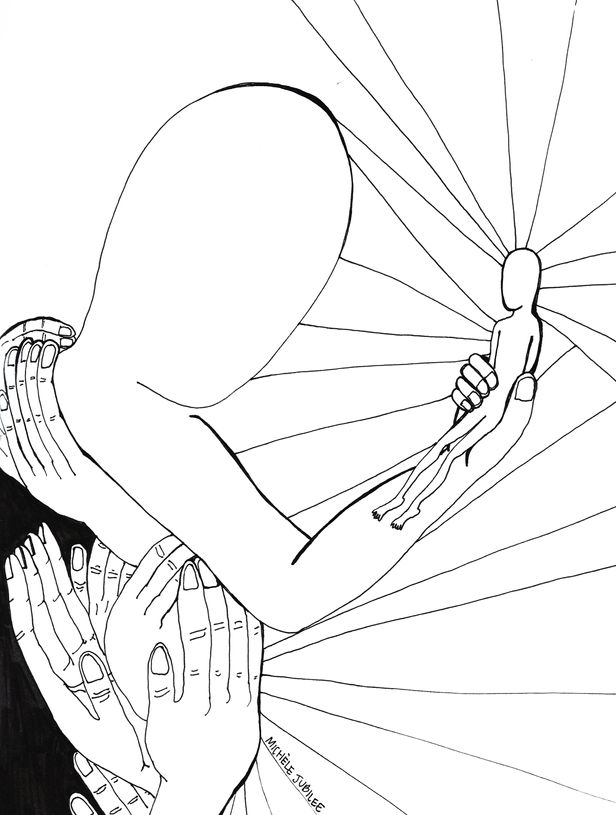 ink illustration, 2019 