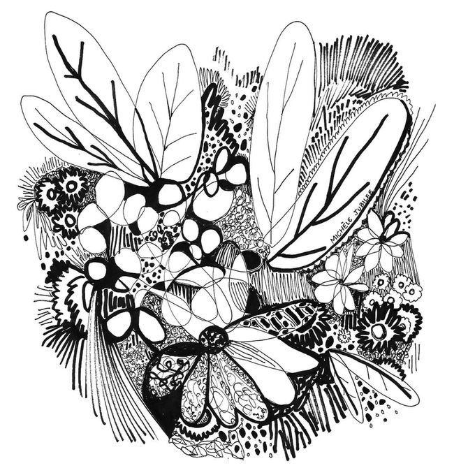 ink illustration, 2021