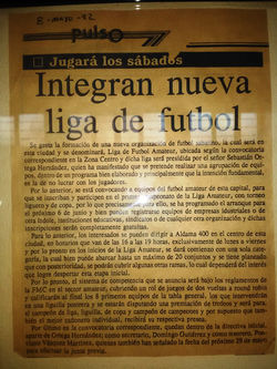 El comienzo.