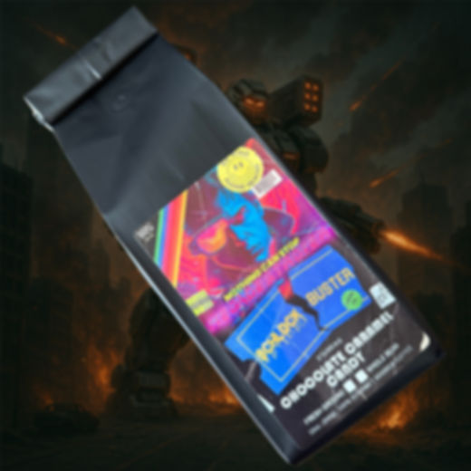 MEGADESTROYER - Chocolate and Caramel Candy Flavoured Coffee