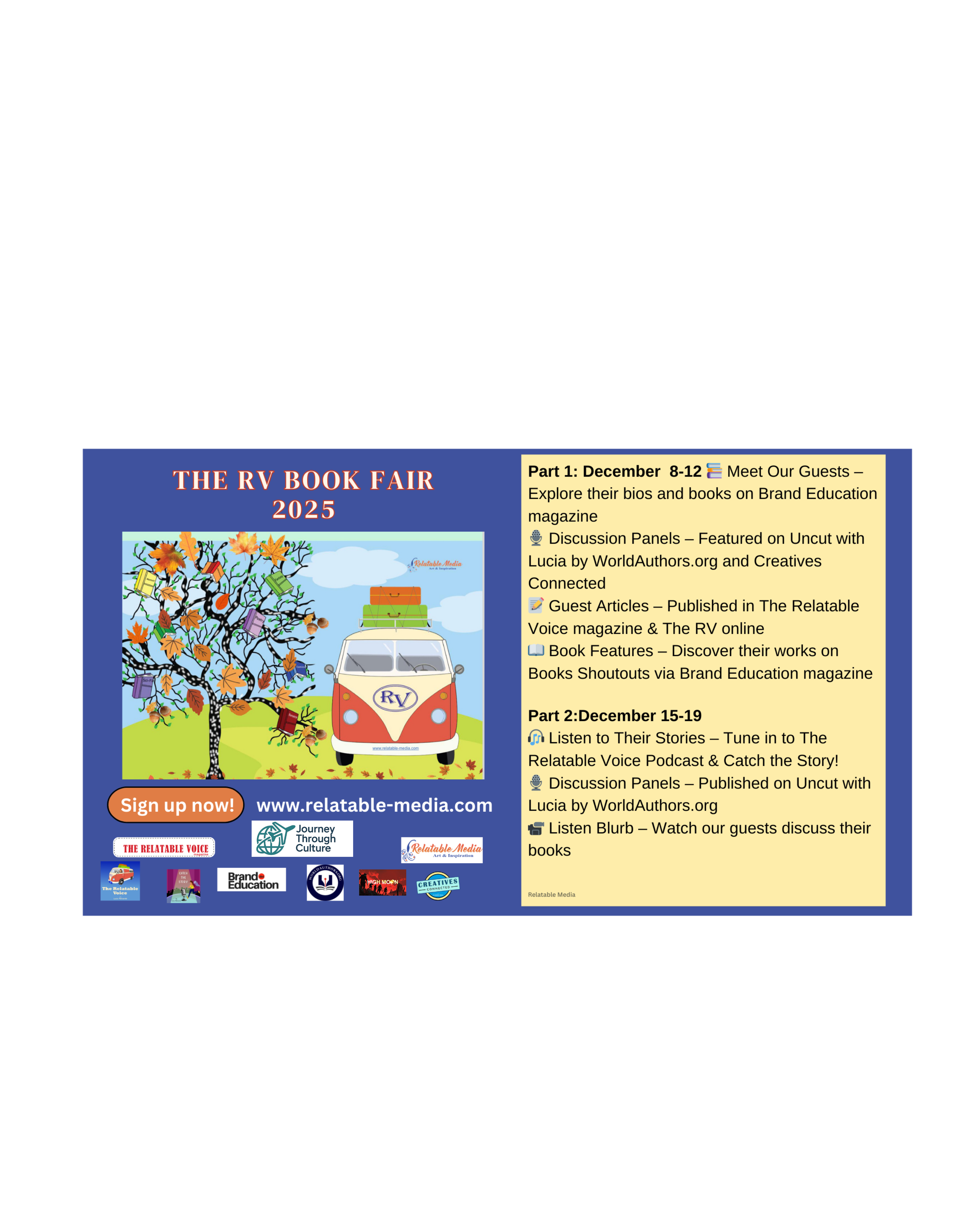 Writer: The RV Book Fair 2025