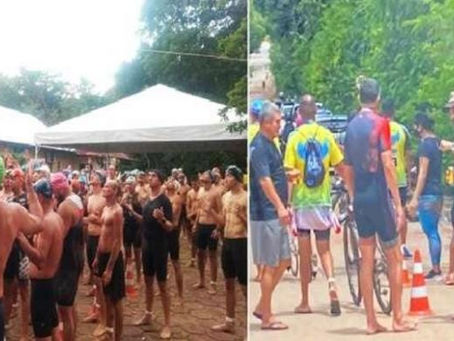 Covid-19: Alter do Chão viola decreto estadual, promove evento esportivo e gera aglomeração