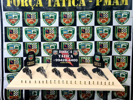 Grupo é preso com arsenal antes de atacar facção rival na Zona Norte
