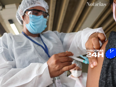 Pessoas com 37 anos começam a ser vacinadas contra Covid em Manaus