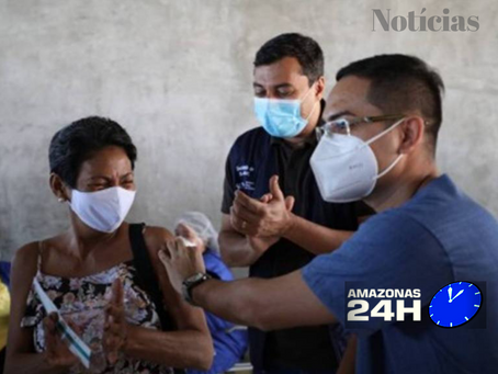 Amazonas: mais de 59 mil pessoas vacinadas contra Covid-19 em Manaus no sábado