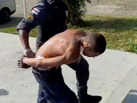 Suspeito de matar esposa em Manaus se cortou para forjar legítima defesa