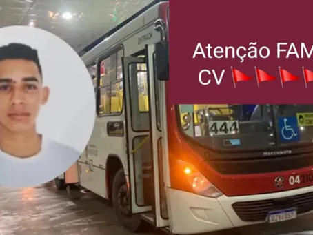 CV diz que "foi batido o martelo" sobre assassino de jovem em assalto