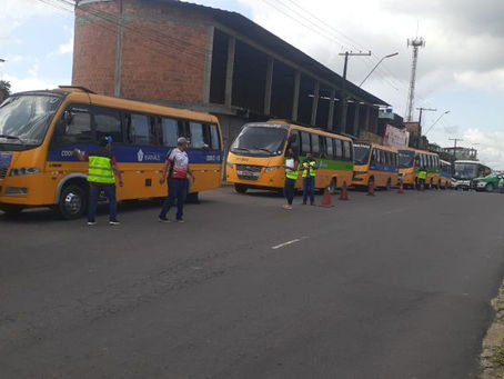 ‘Amarelinhos’ clandestinos são retirados de circulação pela Prefeitura de Manaus