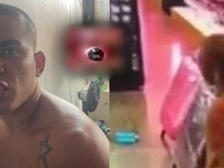 Bandido leva balaço no olho durante assalto no Centro de Manaus; veja vídeo
