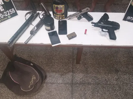 Bando suspeito de assalto à embarcação em Tefé é preso pela PMAM