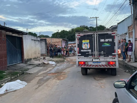 Irmãos são mortos a tiros em frente de casa na zona Norte de Manaus