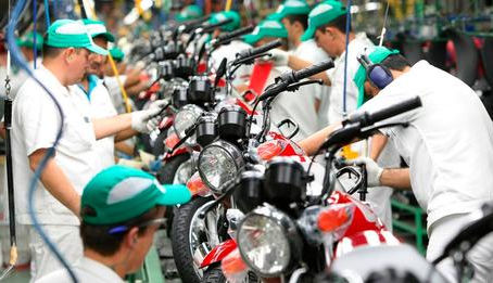 Cresce 111% exportação de motocicletas produzidas no Amazonas