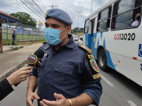 Posto de Controle e Abordagem de veículos é lançado na avenida Torquato Tapajós