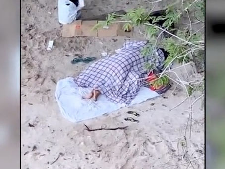 Vídeo: casal é flagrado fazendo sexo em plena luz do dia na Ponta Negra