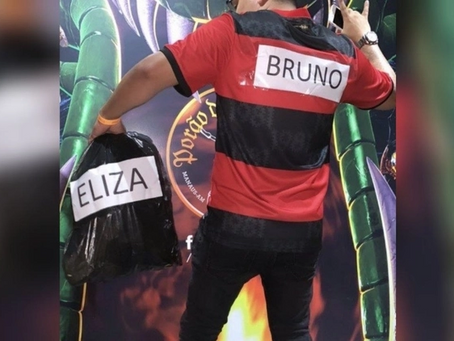 Homem polemiza ao ir fantasiado de goleiro Bruno em festa em Manaus