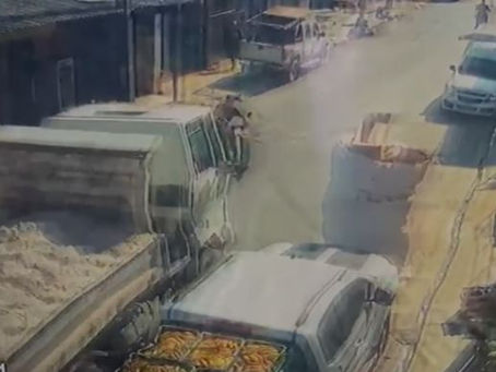 Veja o vídeo do momento do acidente que matou motociclista em Manaus