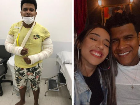 Noivo quebra três ossos ao entregar convite de casamento em SP e viraliza
