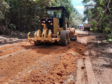 Após apelos de Marcelo Ramos, Ministério inicia obra para tirar BR-174 da lama