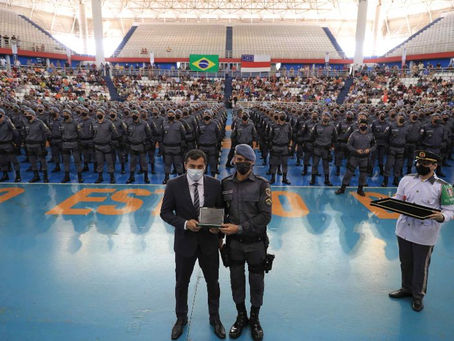 PM-AM forma 420 aprovados de 2011, chamados por Wilson Lima para atuar no interior