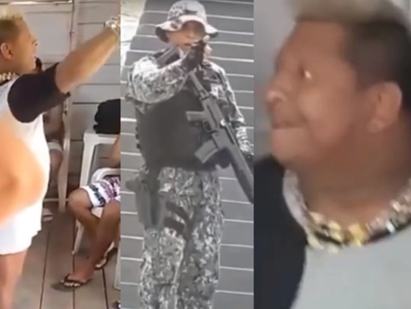 Vídeo: Patixa xinga policiais federais em ação contra garimpeiros no Amazonas e leva 'dura'