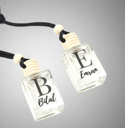 CAR DIFFUSER WITH PERSONALISED NAME