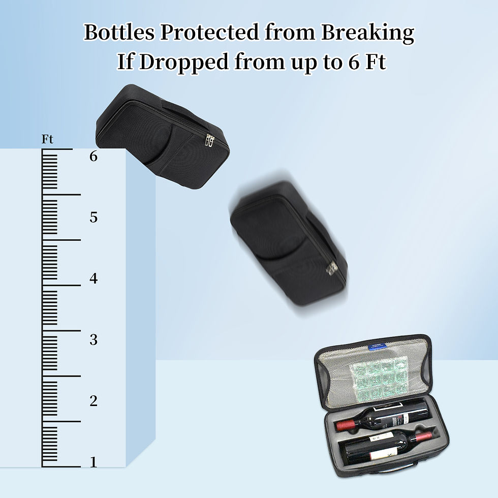 Thumbnail: 12-Bottle Wine Carrying Suitcase (Burgundy)