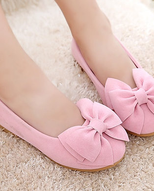 Zapato moñito ROSA