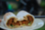 Lamb Kabab Naan Wrap
