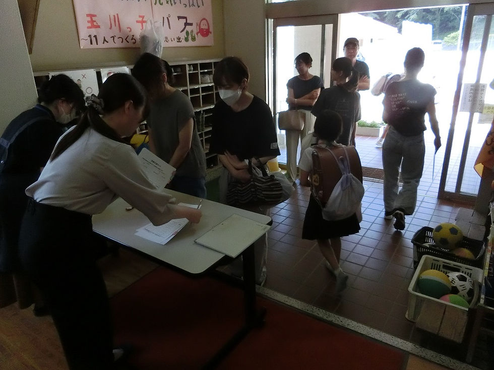 引き渡し訓練の様子