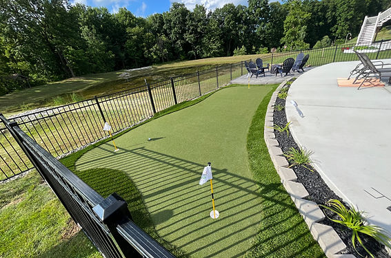 New Putting Green in Howell Mi