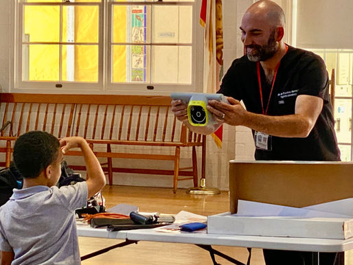 First Graders at John Thomas Dye Learn About Vision Loss at PPV's Low Vision Day