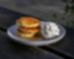 Honey Cream Hotcakes