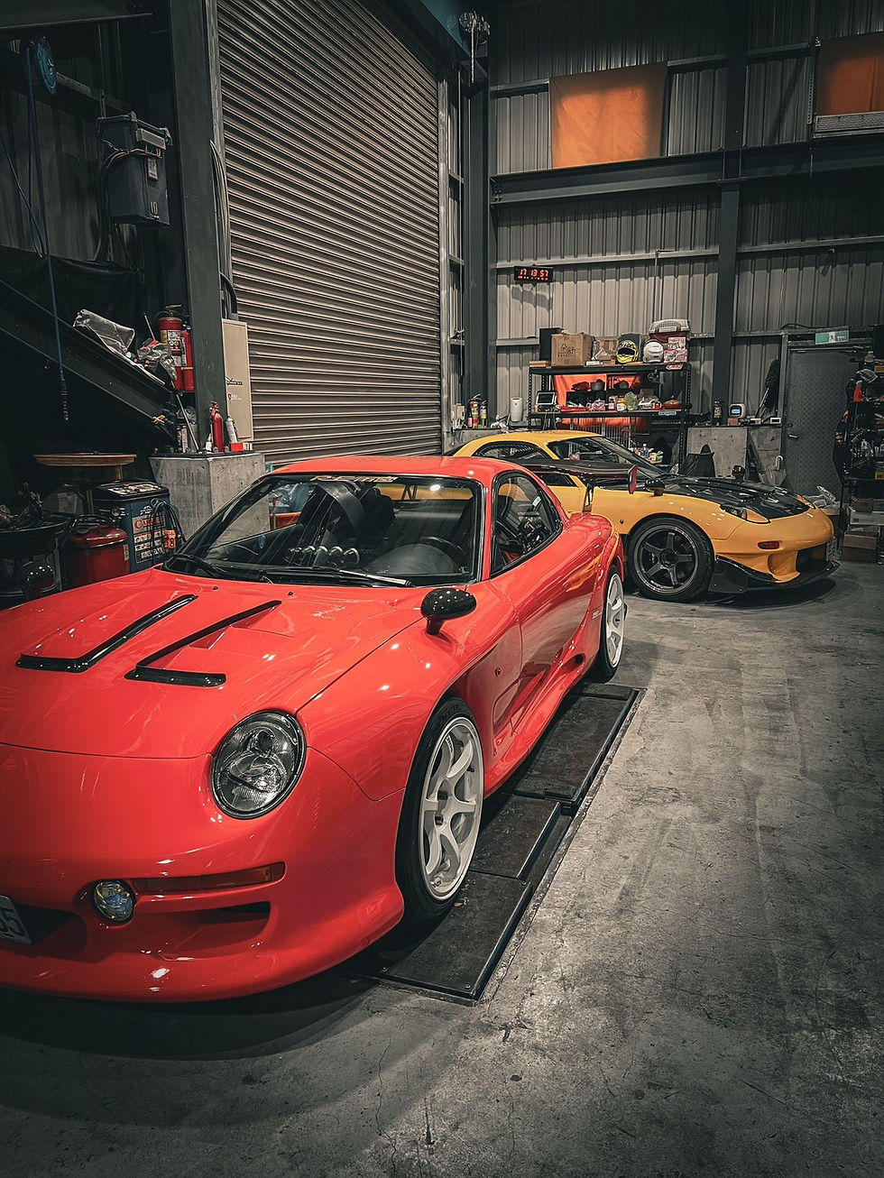 RX-7 FD／911 head light