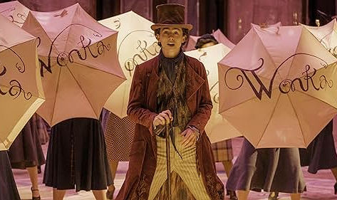 "Cinematic Triumph: Timothée Chalamet's 'Wonka' Storms the New Year