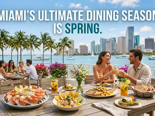 There is a brief, golden window in South Florida where the humidity retreats, the breeze carries a hint of salt and jasmine, and the sun feels like a warm embrace rather than a tropical interrogation. We call it Spring. While the rest of the country is shaking off the last of the slush, Miami enters its most sophisticated culinary phase. At IN FOCUS TV, we’ve spent years documenting the evolution of this city’s food scene, and if there is one insight we can share to transform your experience, it is this: Spring dining is not just about what is on the plate; it is about where that plate sits.