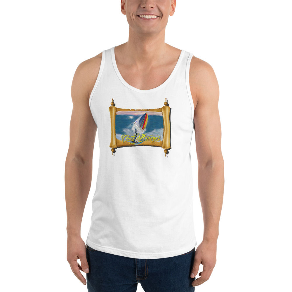 Men's Tank Top - Map Design