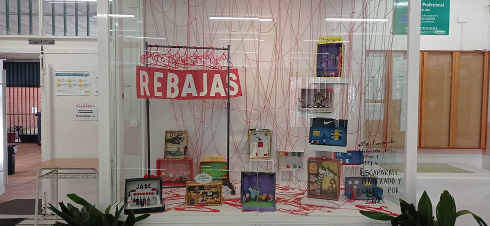 Escaparates en miniatura