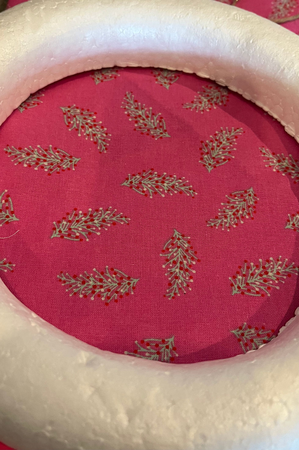 Thumbnail: Fabric wreath kit