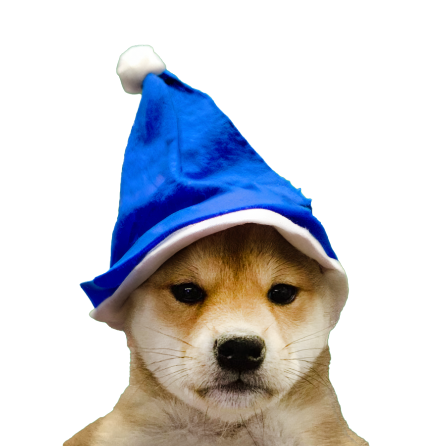 blue hat