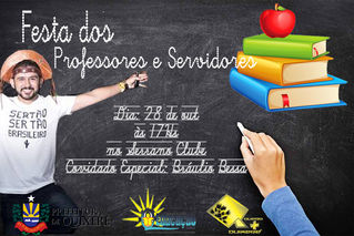 Festa dos Professores e Servidores da Educação