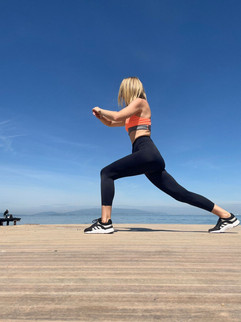 AEM Textile's extra stretch high rise leggings made out of polyamide ea. 