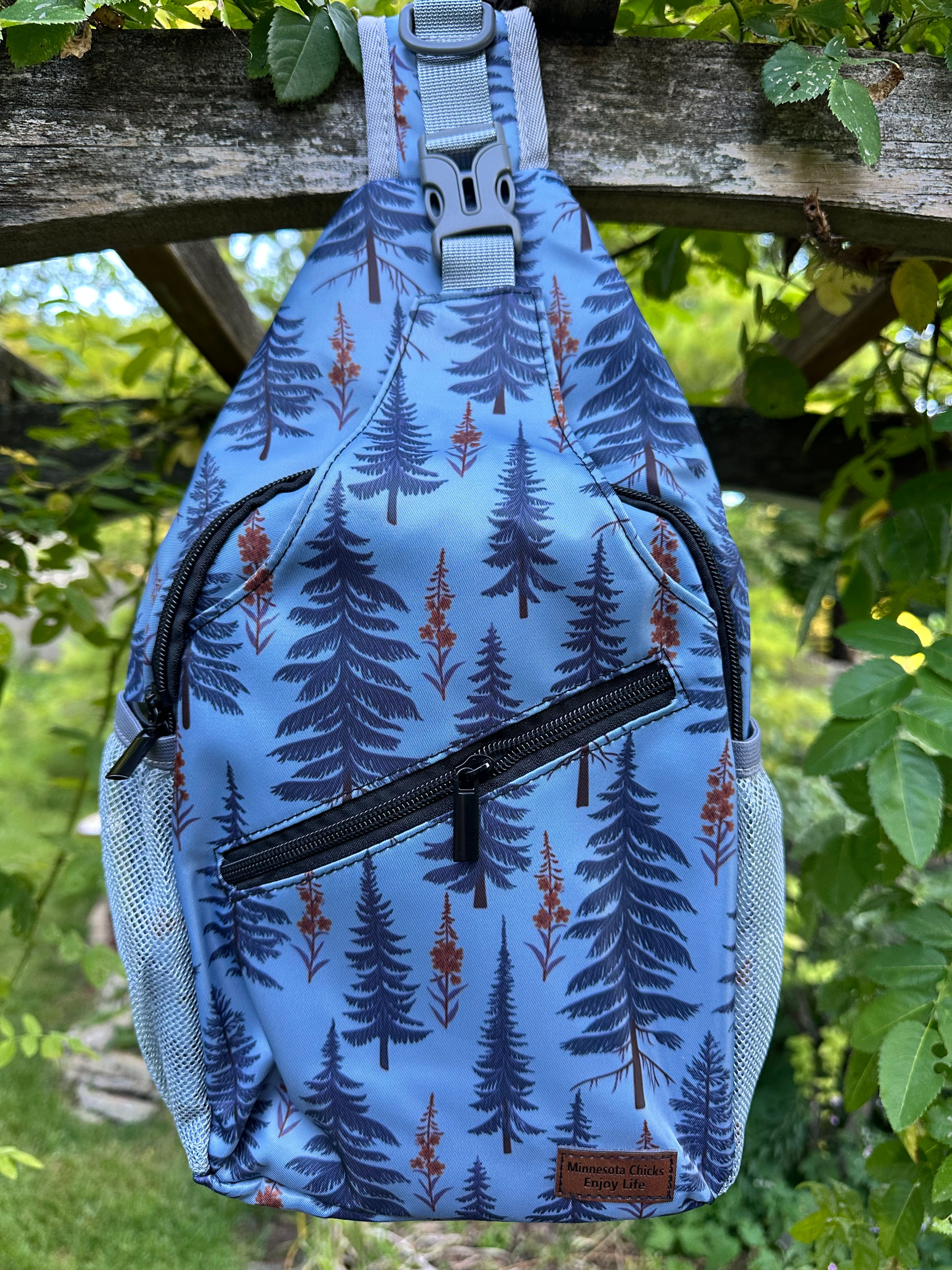 Printed Cross-Body Bag